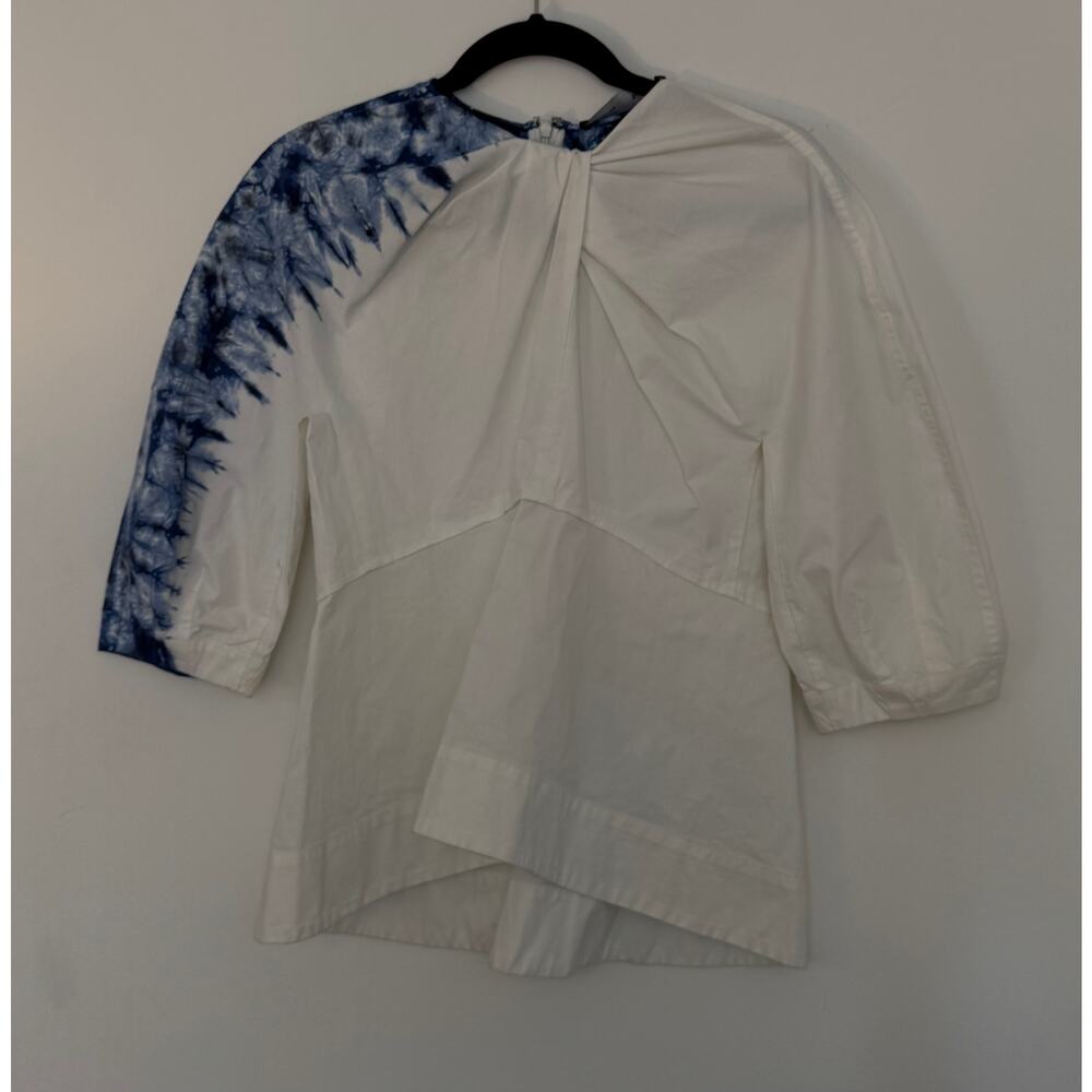 Proenza Schouler Tie Dye Linen Viscose Shirt